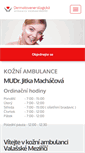 Mobile Screenshot of kozniambulancevm.cz